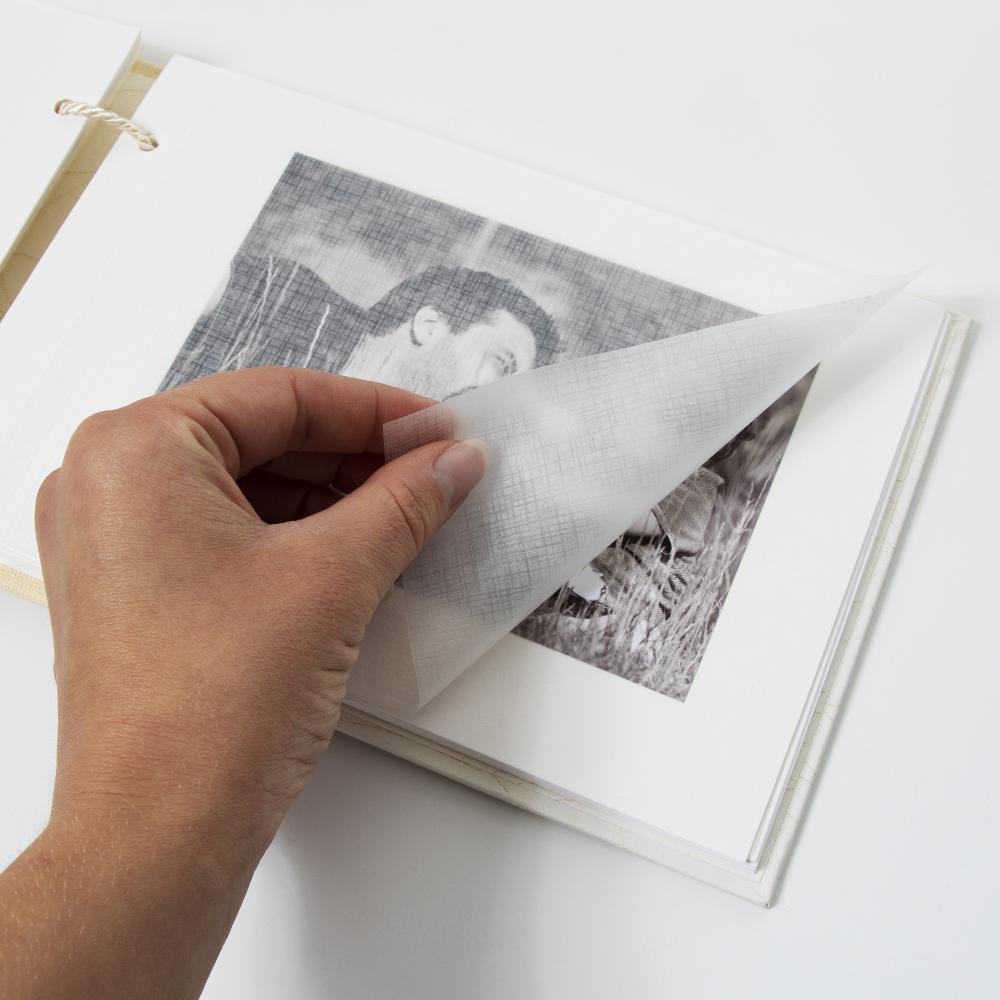 Walther Babyalbum Bambini Crème - 23,5x16 cm (40 Witte zijden / 20 bladen)