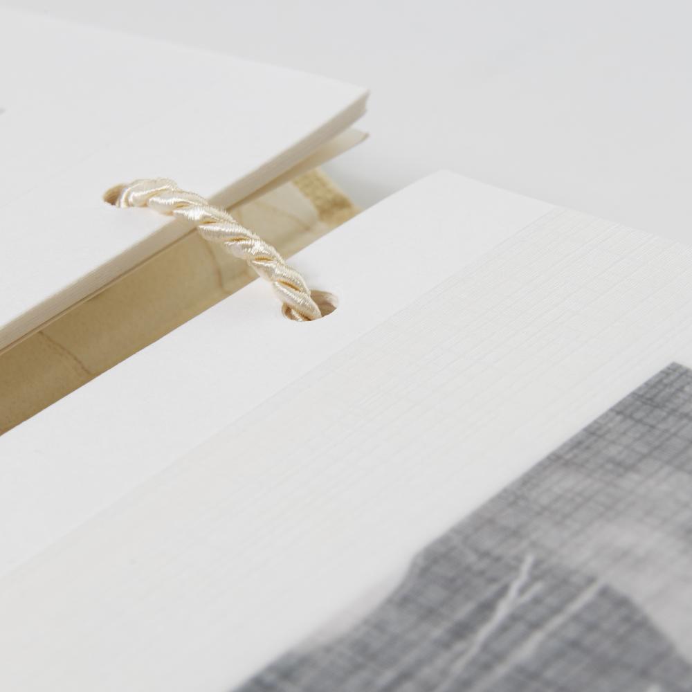 Walther Babyalbum Bambini Crème - 23,5x16 cm (40 Witte zijden / 20 bladen)