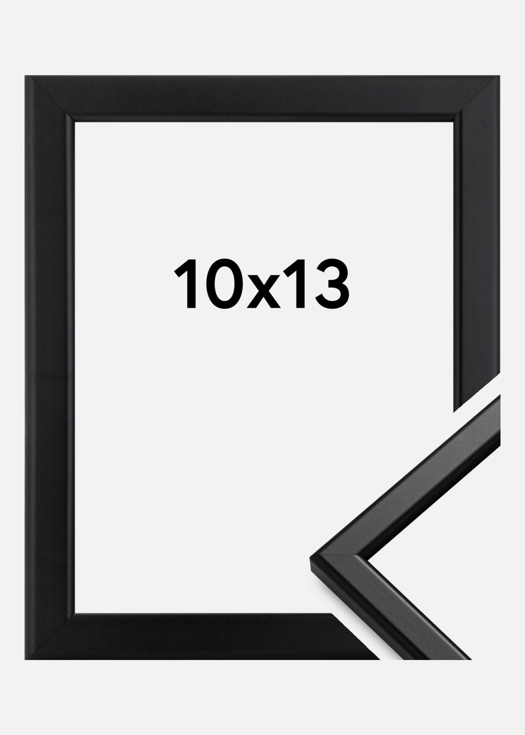 Product Image for Kader Slim Mat Ontspiegeld Glas Zwart 10x13 cm