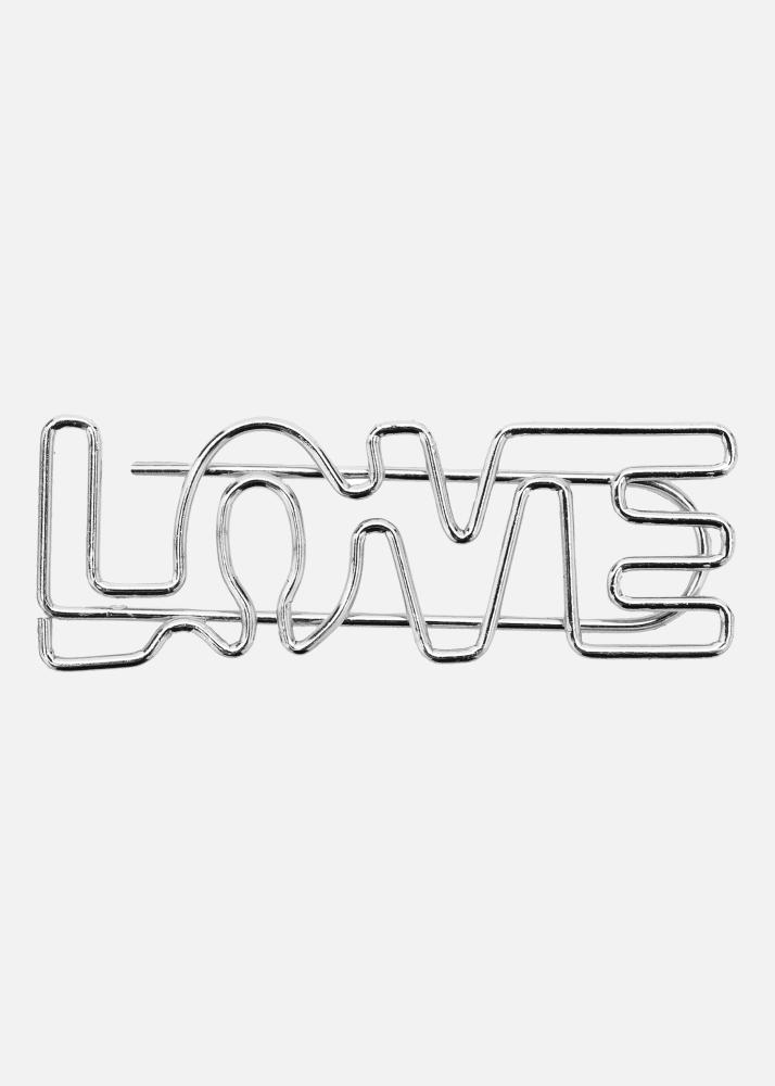Walther PAC Metalen Paperclip LOVE Zilver