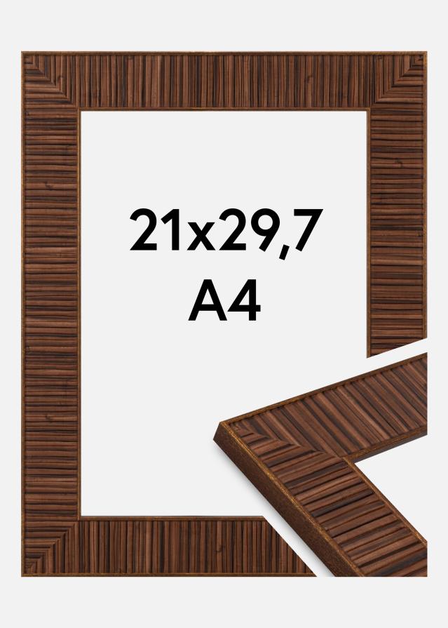 Jämtlands Ramfabrik Kader Agust Acrylglas Rosewood 21x29,7 cm (A4)