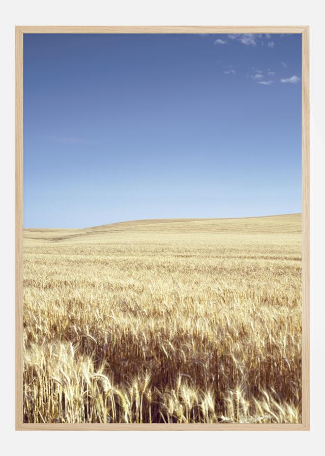 Bildverkstad Beige Fields Poster