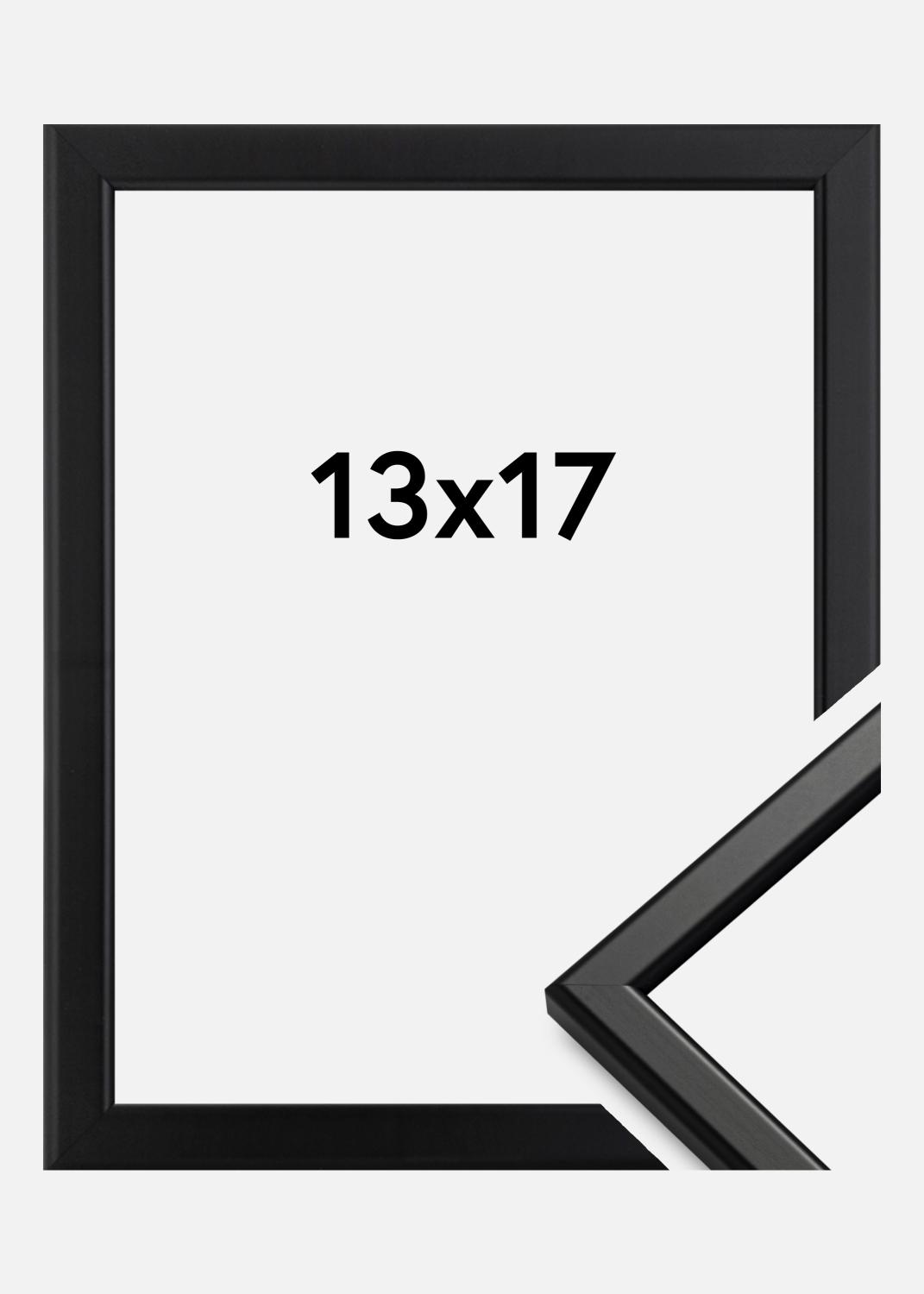 Product Image for Kader Slim Mat Ontspiegeld Glas Zwart 13x17 cm