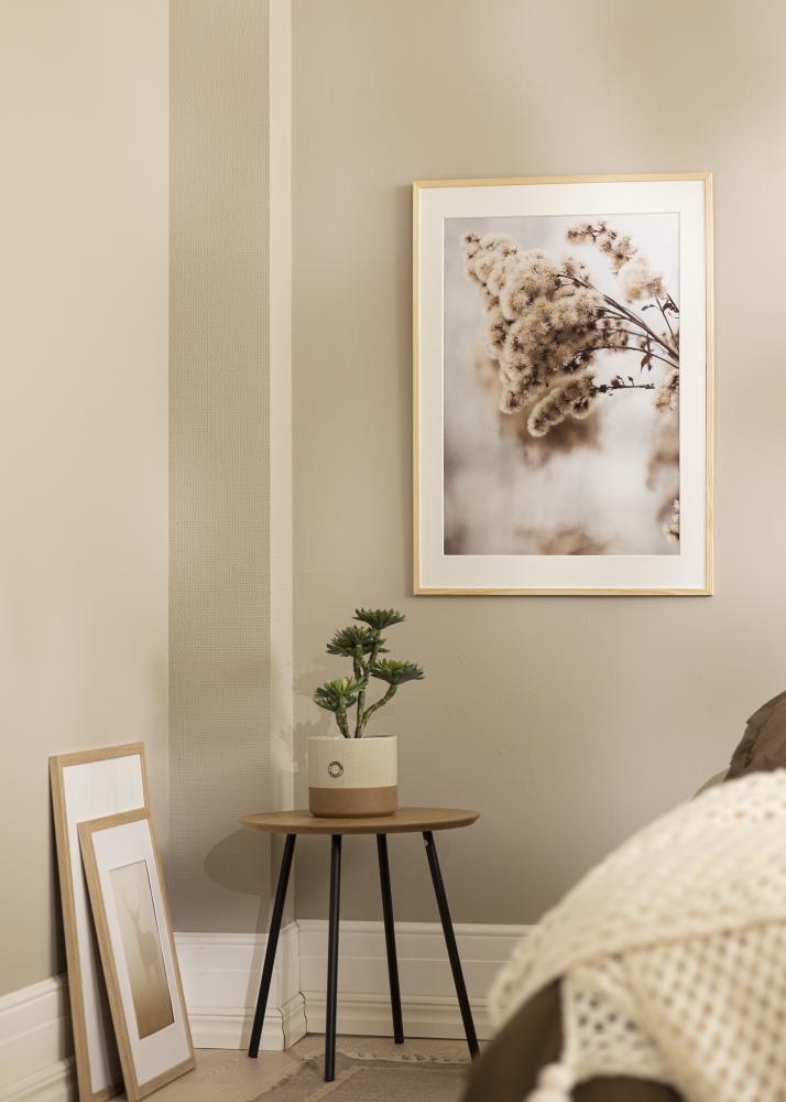 Ram med passepartou Kader Galant Grenen 30x30 cm - Passe-partout Wit 20x20 cm