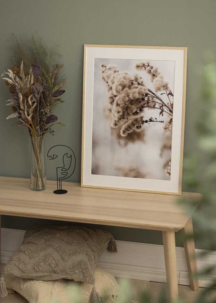 Ram med passepartou Kader Galant Grenen 30x30 cm - Passe-partout Wit 20x20 cm