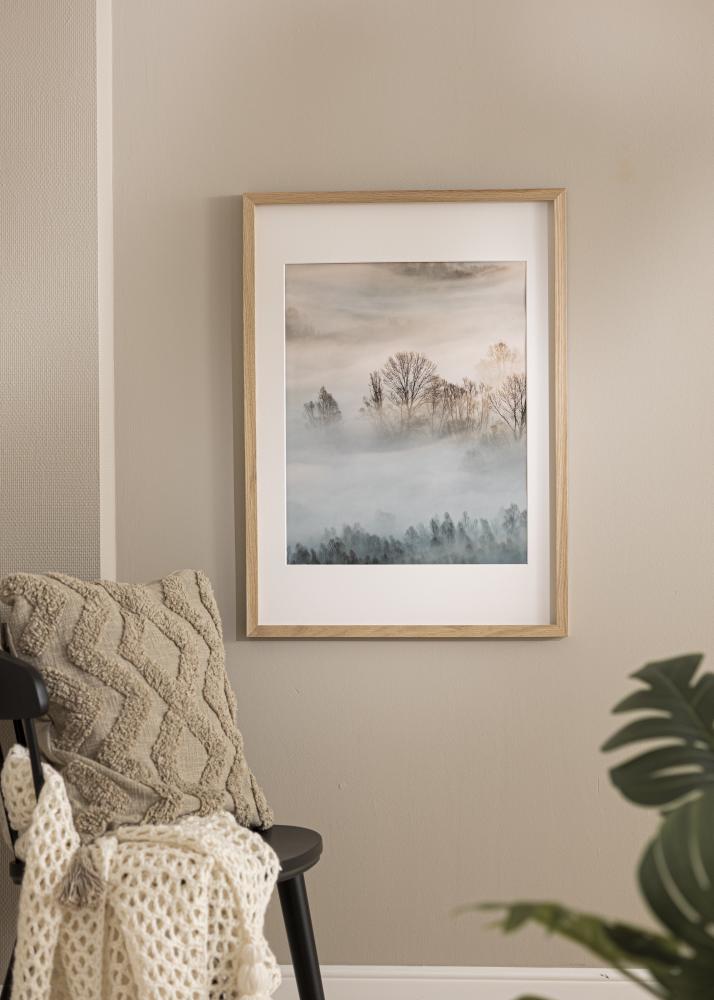 Jämtlands Ramfabrik Kader Amanda Box Acrylglas Eikenhout 50x70 cm