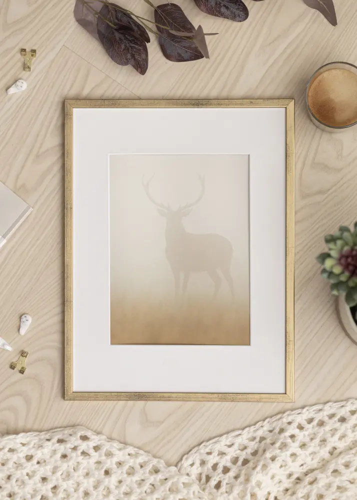 Estancia Kader Galant Acrylglas Goud 50x70 cm