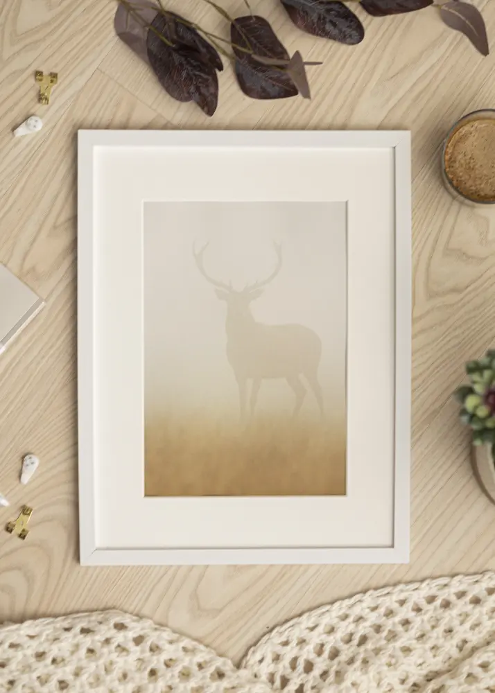Artlink Kader Trendy Acrylglas Wit 40x60 cm