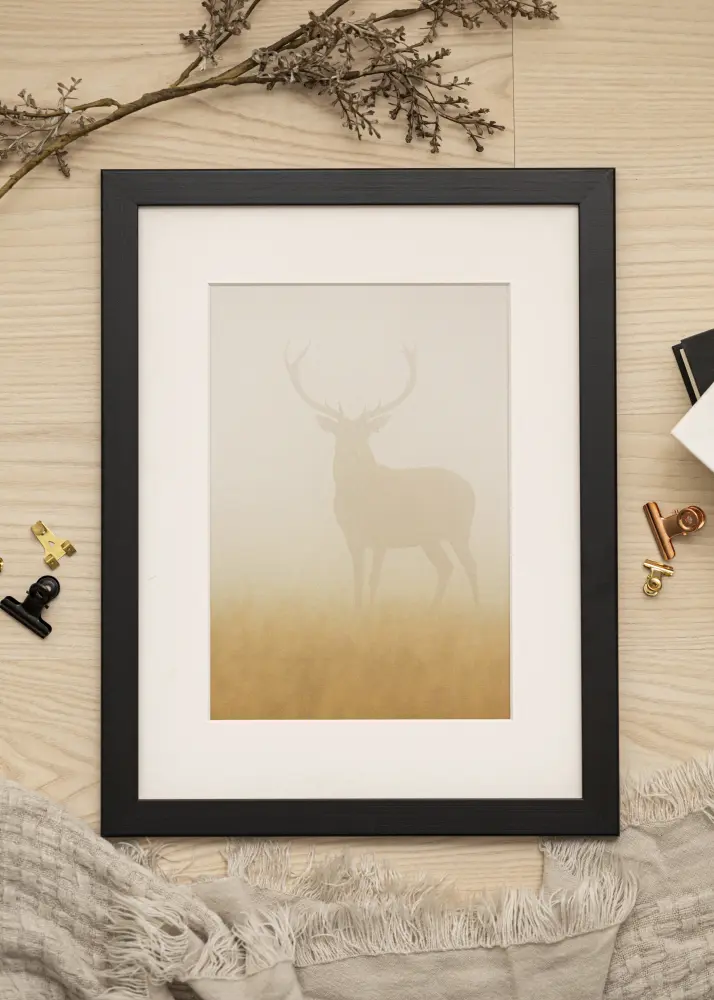 Artlink Kader Trendline Acrylglas Zwart 70x100 cm