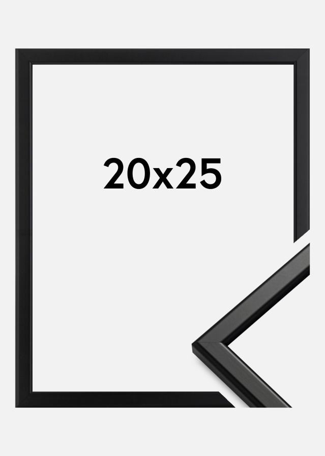 HHC Distribution Kader Slim Mat Ontspiegeld Glas Zwart 20x25 cm