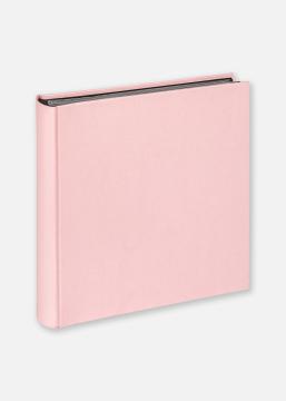 Walther Fun Babyalbum Roze - 30x30 cm (100 Zwarte zijden/50 bladen)