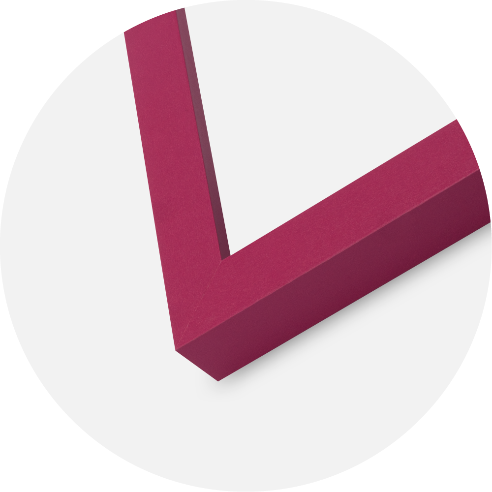 Jämtlands Ramfabrik Kader Selection Acrylglas Hot Pink 30x45 cm