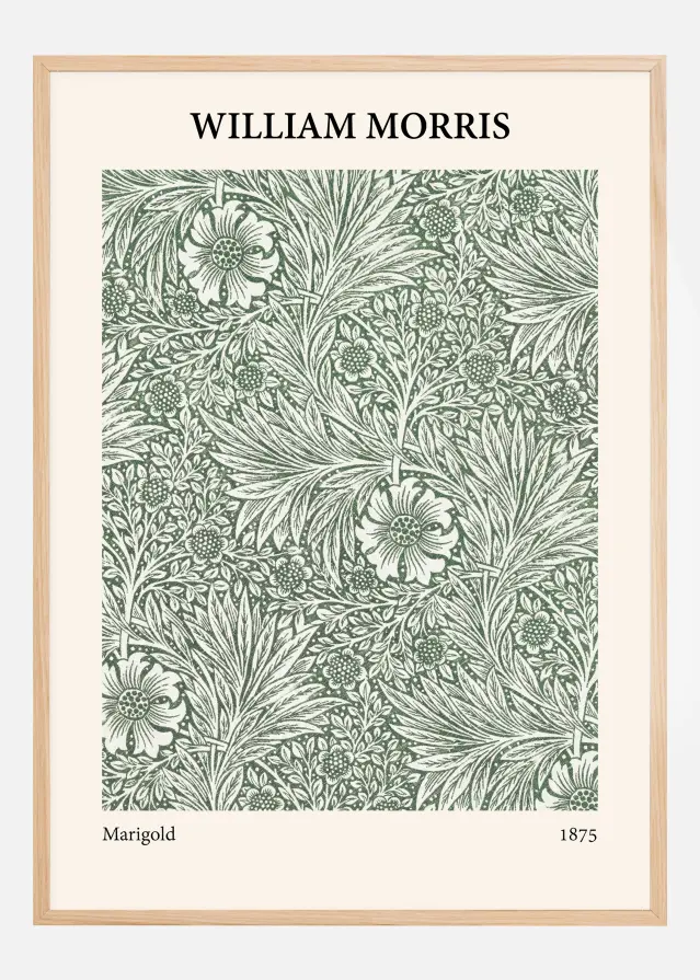 Bildverkstad William Morris - Marigold Poster