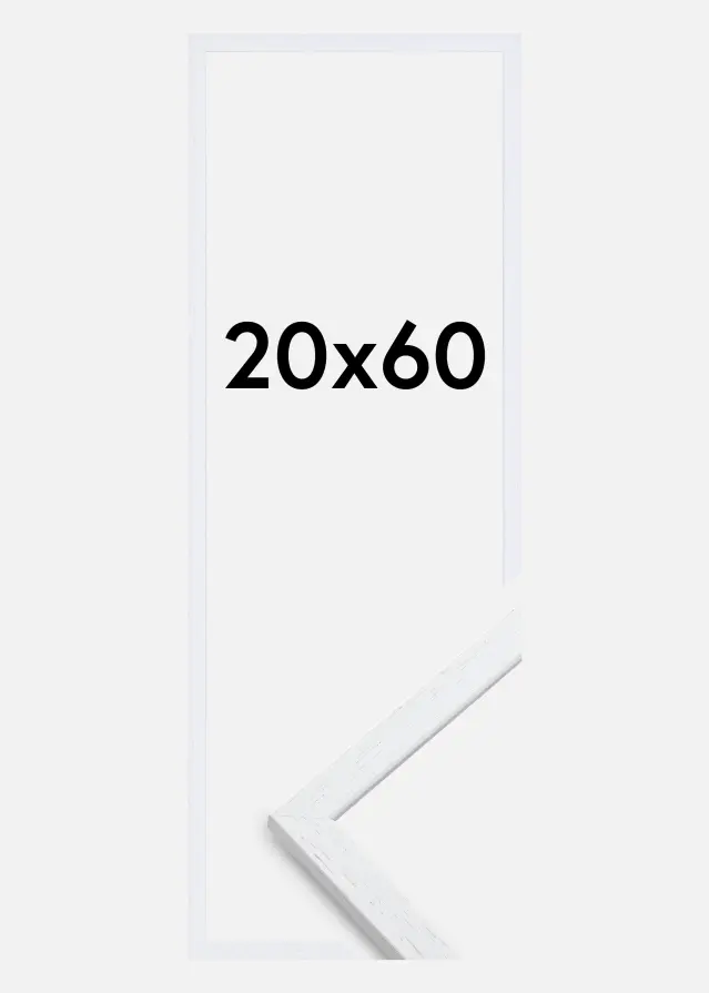 Galleri 1 Kader Edsbyn Acrylglas Warm White 20x60 cm