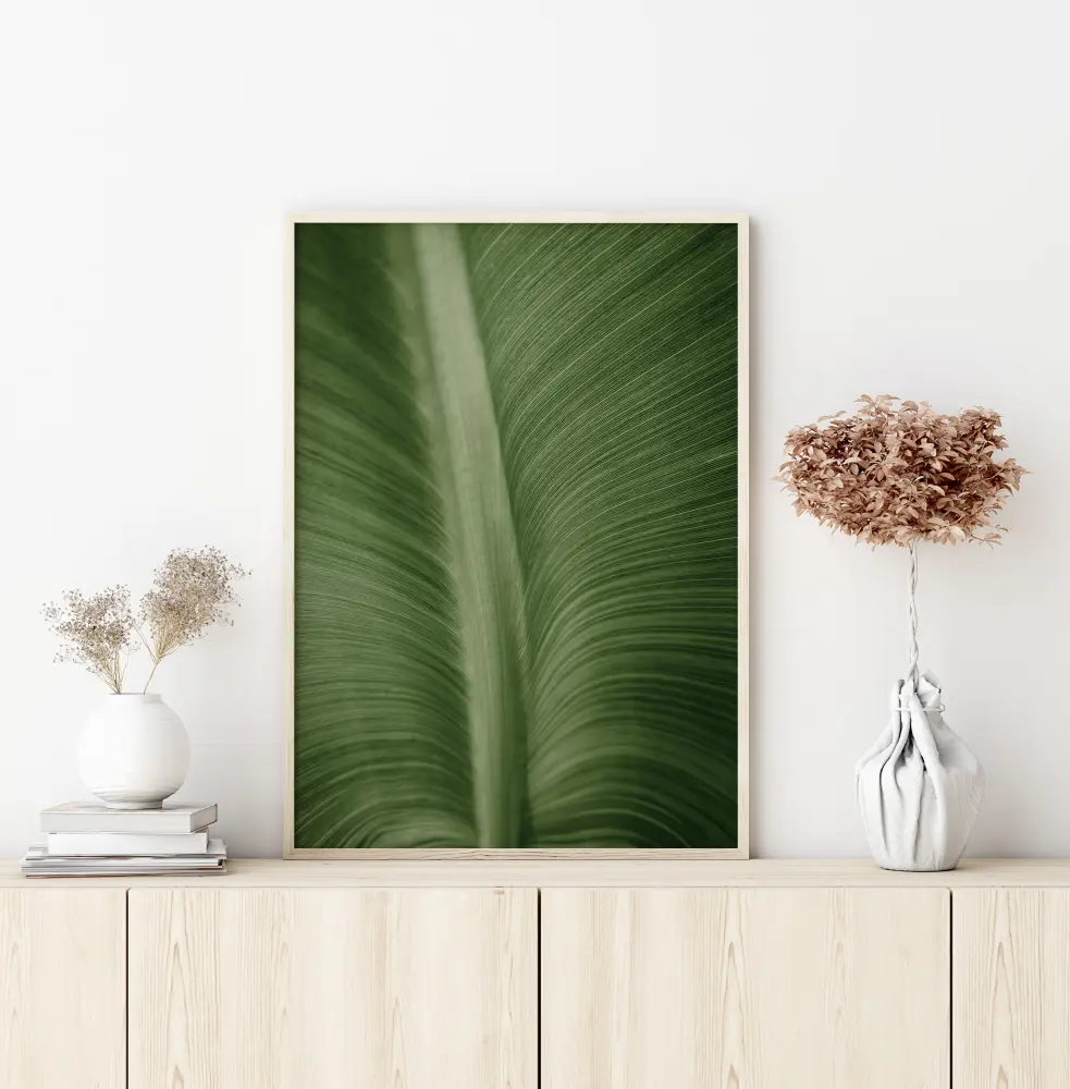 Bildverkstad Structure Of Leaves Poster