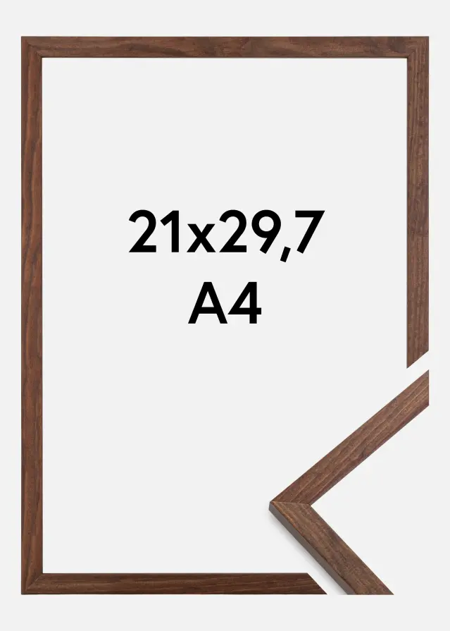 Estancia Kader Galant Acrylglas Walnoot 21x29,7 cm (A4)