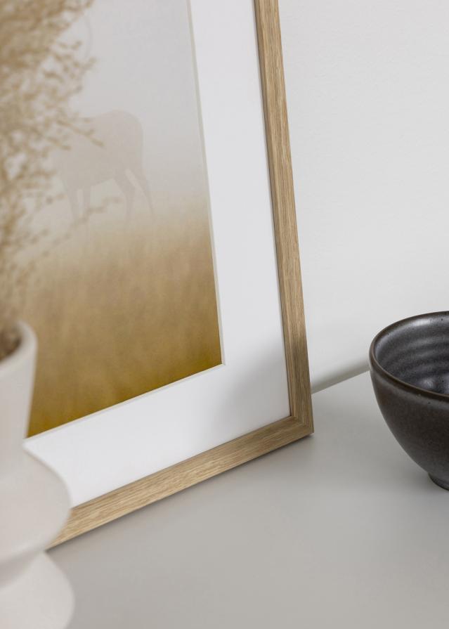 Jämtlands Ramfabrik Kader Vemdalen Acrylglas Eik 40x81 cm