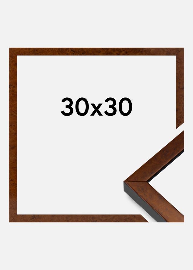 Mavanti Kader Ares Acrylglas Burr Walnut 30x30 cm