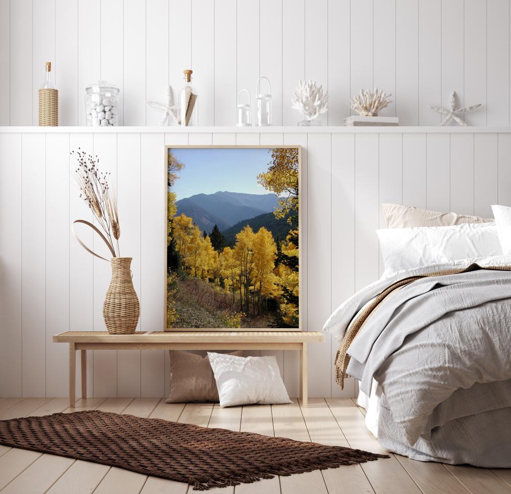 Bildverkstad Yellow Trees Poster