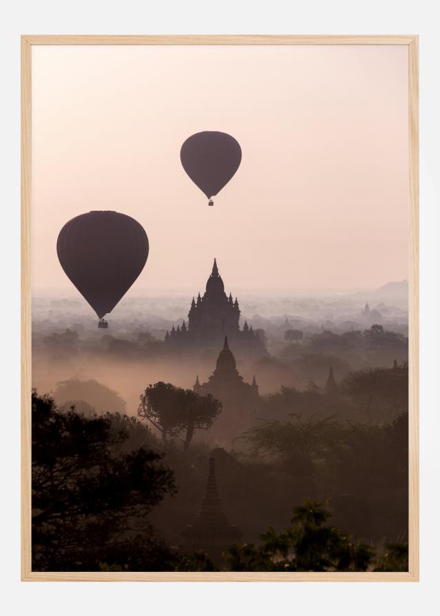 Bildverkstad Hot Air Balloons Poster