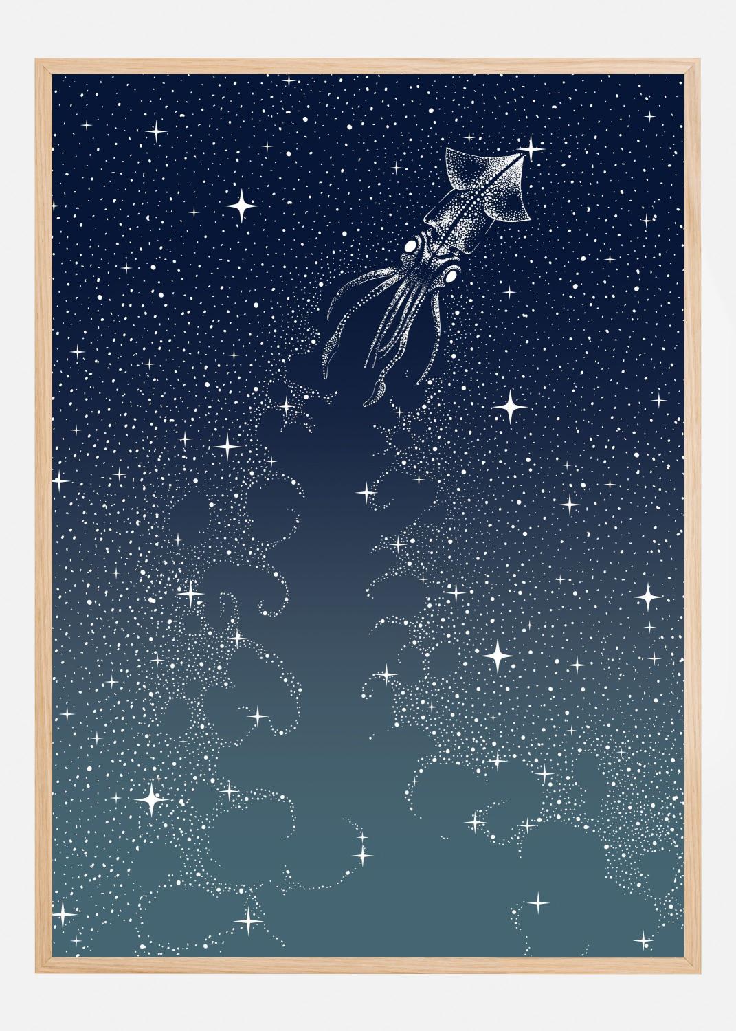 Product Image for Star Inker Turquoise Poster (30x40 cm)