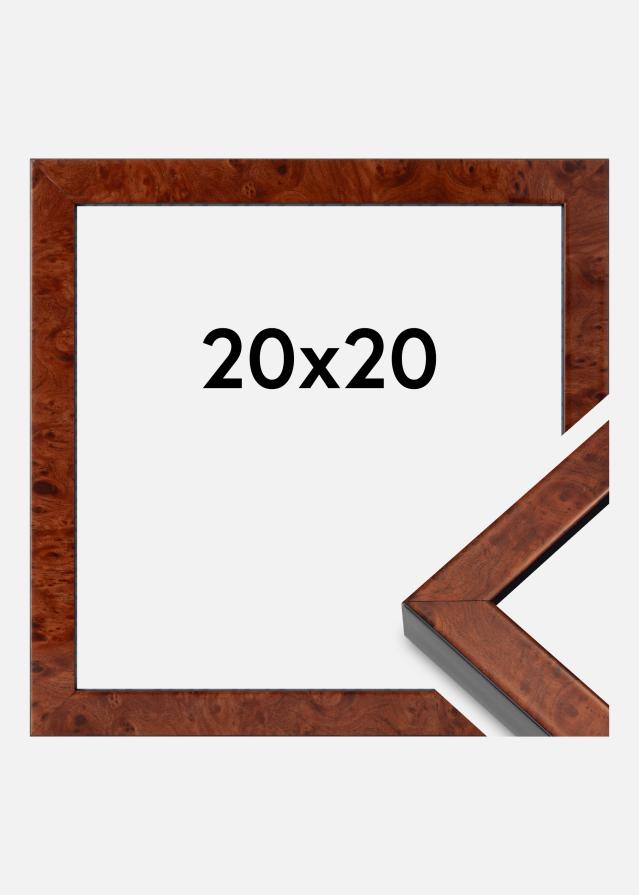 Mavanti Kader Hermes Acrylglas Burr Walnut 20x20 cm