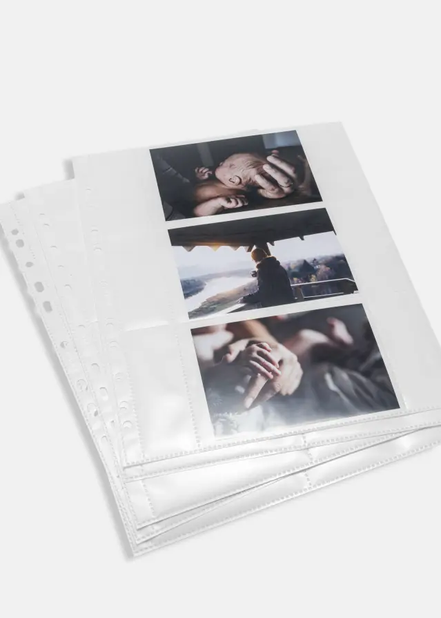 Herma foto insteekhoezen 9x13 cm liggend - 10-pack witte