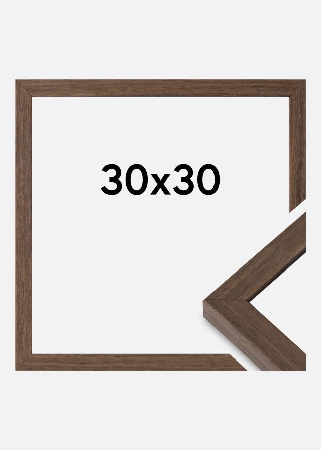 Mavanti Kader Hermes Acrylglas Walnoot 30x30 cm