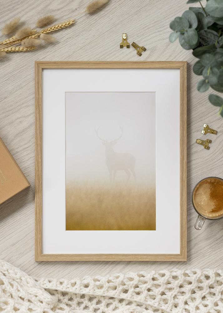 Jämtlands Ramfabrik Kader Vemdalen Acrylglas Eik 40x81 cm