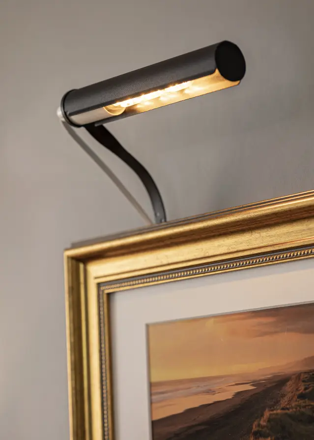 Eklunds metall Eklunds Art 1 schilderijverlichting - Zwart