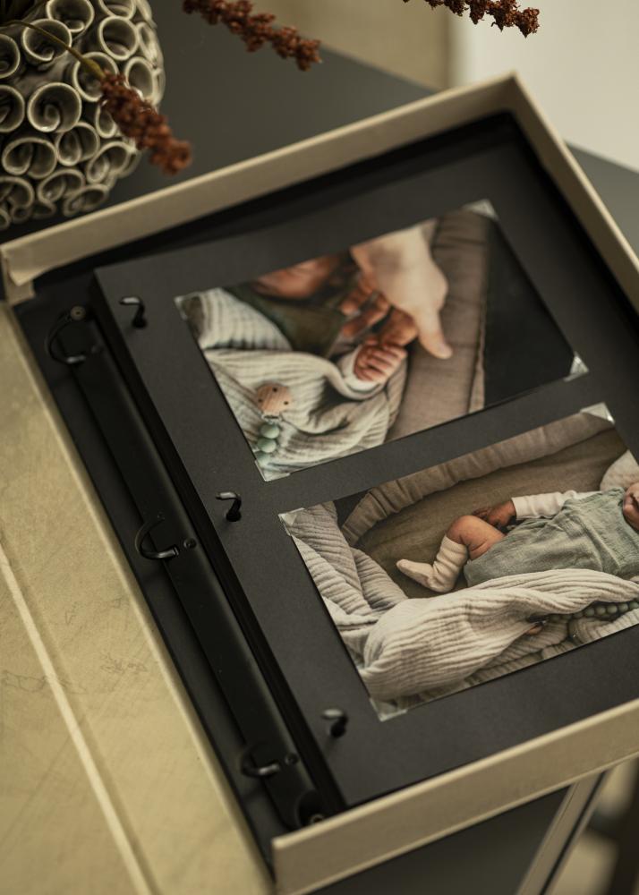 KAILA Albumblad voor KAILA Coffee Table Photo Album - 30-Pack Zwart