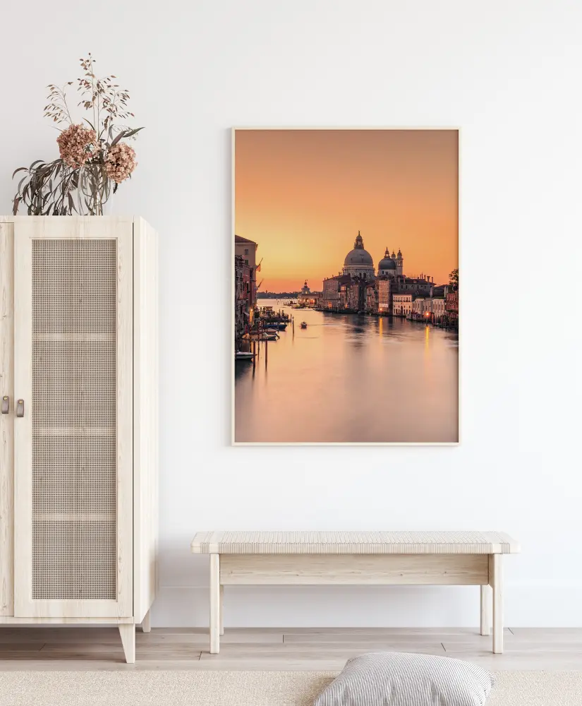 Bildverkstad Dawn On Venice Poster