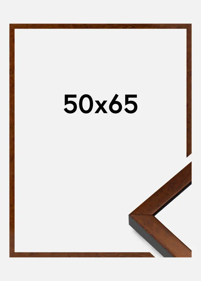 Mavanti Kader Ares Acrylglas Burr Walnut 50x65 cm