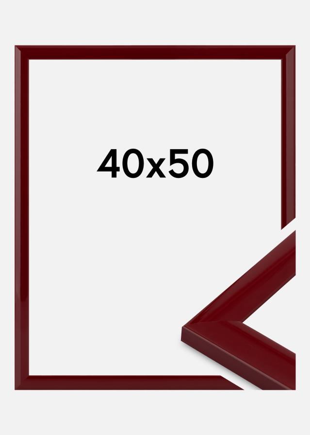 Jämtlands Ramfabrik Kader Dorset Acrylglas Donkerrood 40x50 cm