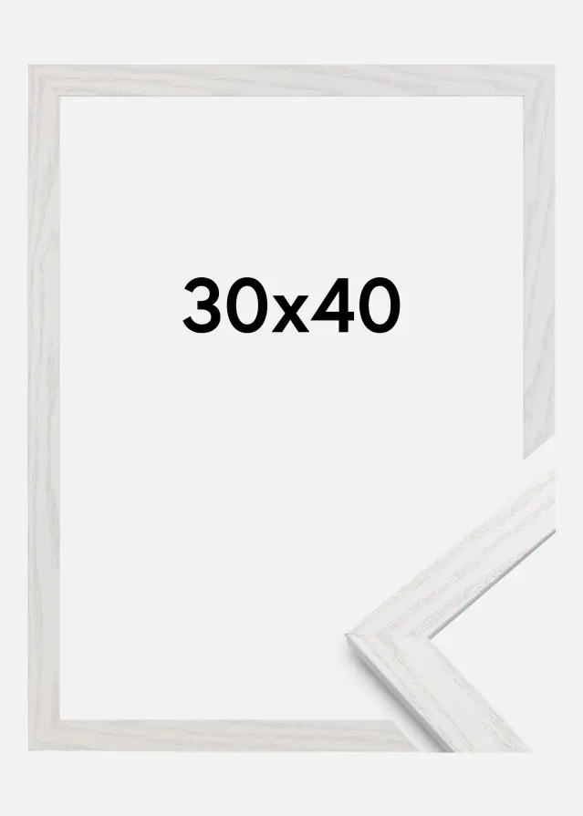 Estancia Kader Stilren Acrylglas White Oak 30x40 cm