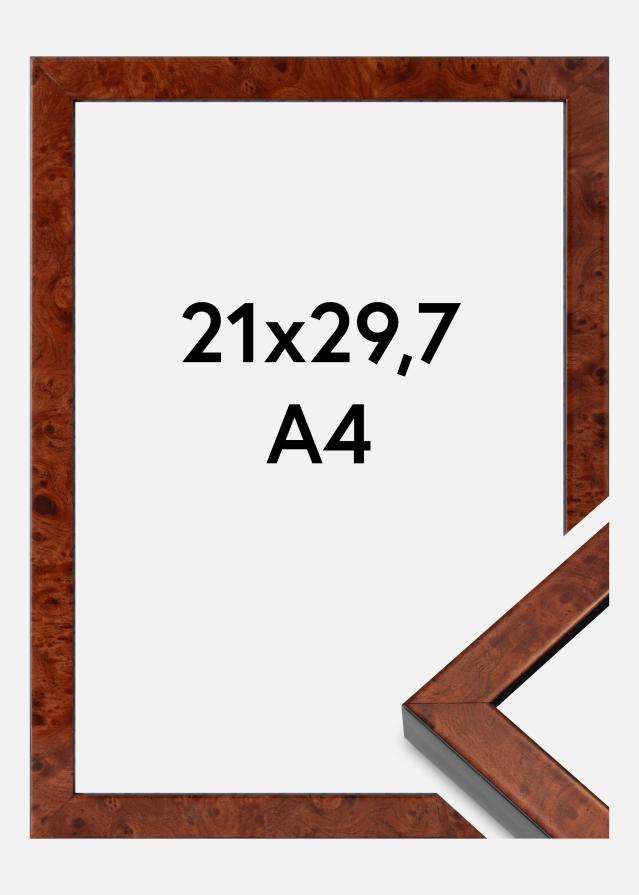 Mavanti Kader Hermes Acrylglas Burr Walnut 21x29,7 cm (A4)
