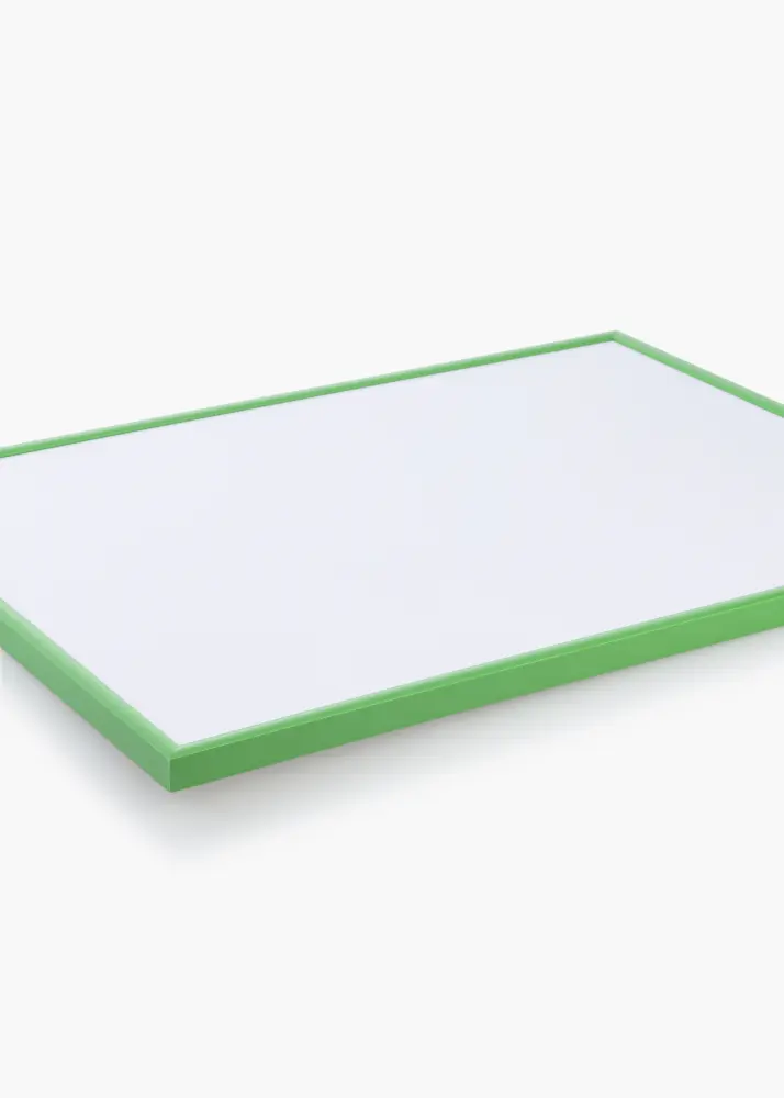 Ram med passepartou Kader New Lifestyle Grass Green 30x40 cm - Passe-partout Wit 20x28 cm