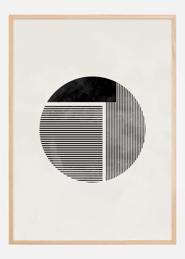 Bildverkstad Minimalist round Poster