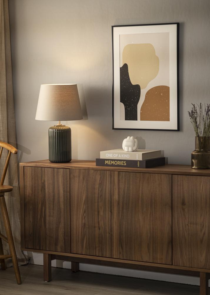 BGA Kader Scandi Acrylglas Matt Zwart 40x80 cm