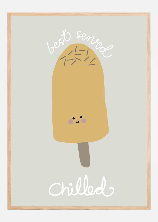 Bildverkstad Chilled Ice Cream Poster