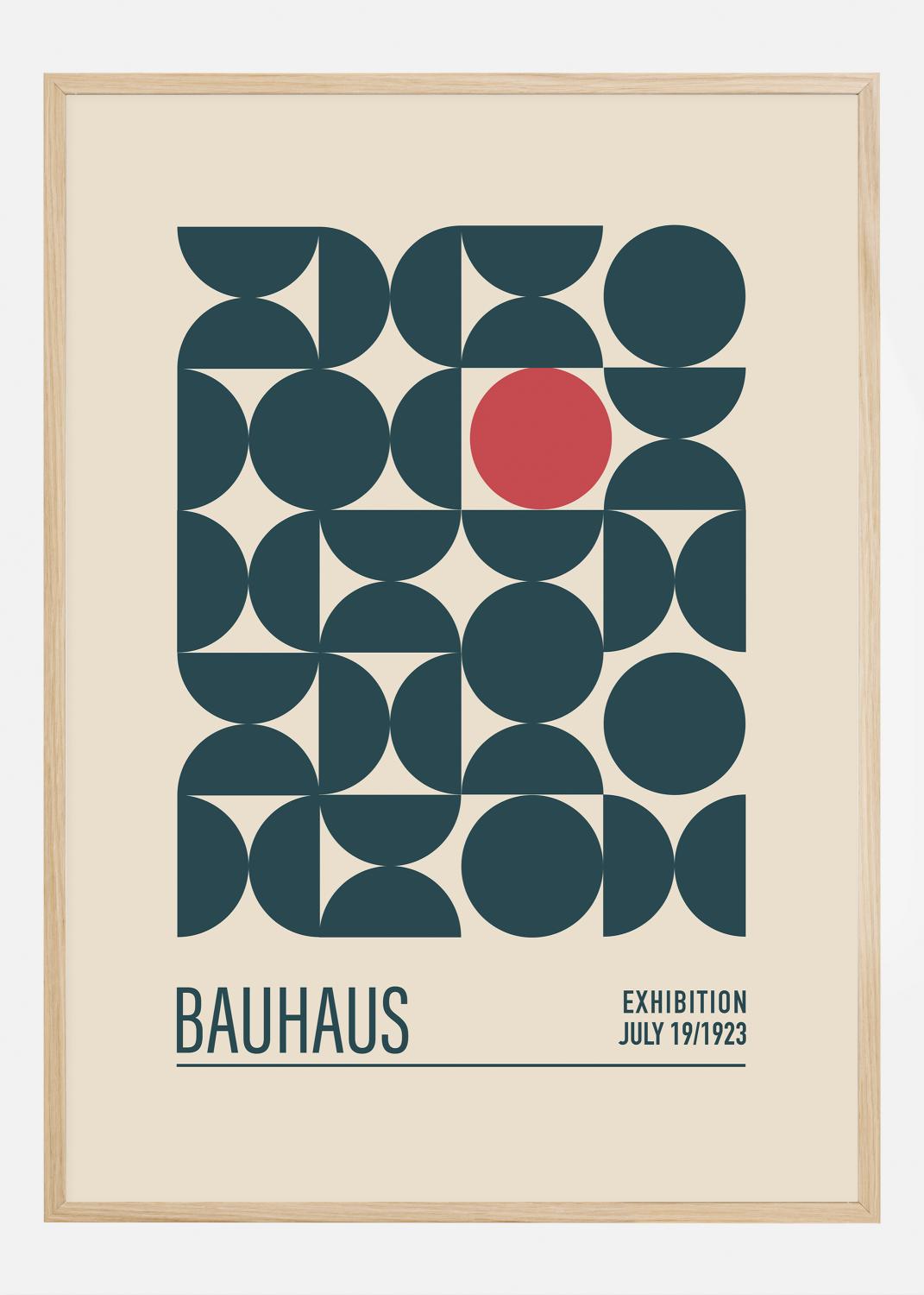 Product Image for Bauhaus Mavi Kureler Poster (21x29.7 cm (A4))