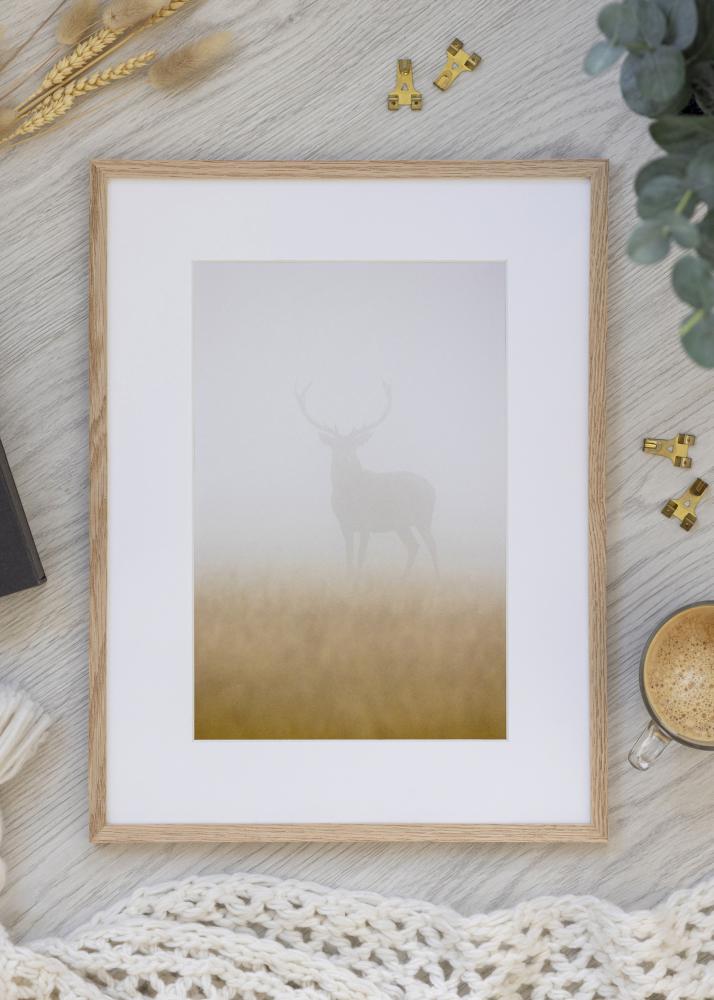 BGA Kader Smalle Eik Acrylglas 32x32 cm