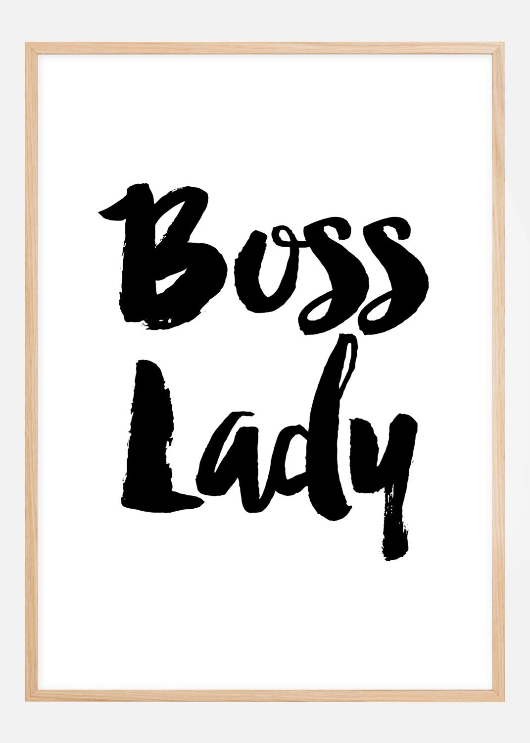 Product Image for Boss Lady Poster (21x29,7 cm (A4))