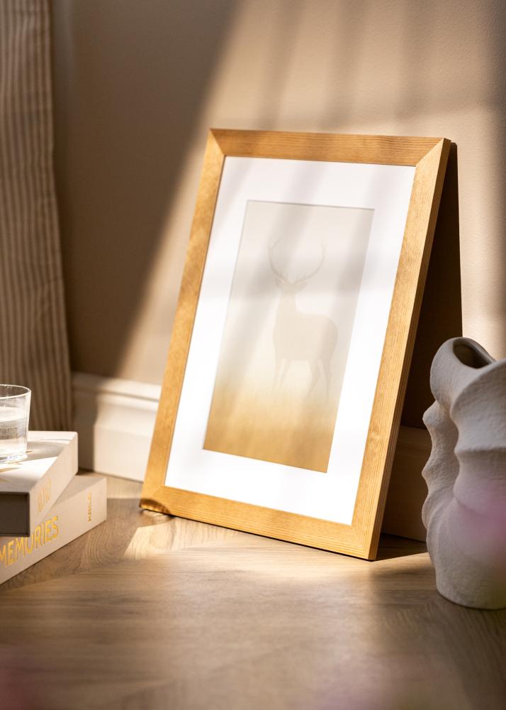 Jämtlands Ramfabrik Kader Sandra Acrylglas Eiken 50x70 cm