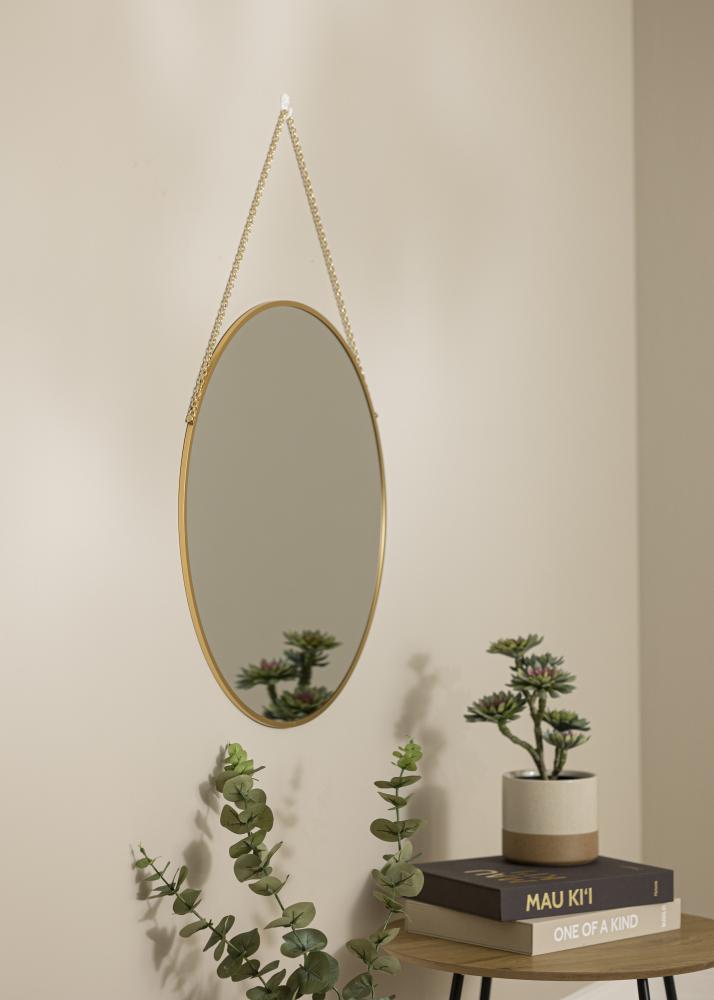 Artlink Ronde Spiegel Modern Goud 61 cm Ø