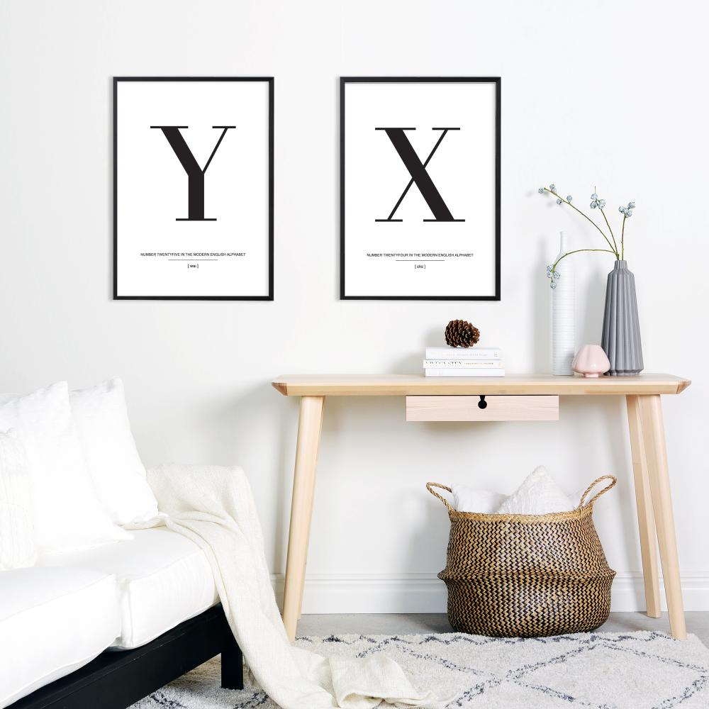 Bildverkstad Letter Y Poster