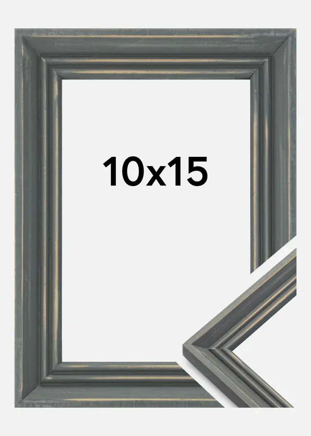 ZEP Kader Vintage Home Grijs 10x15 cm