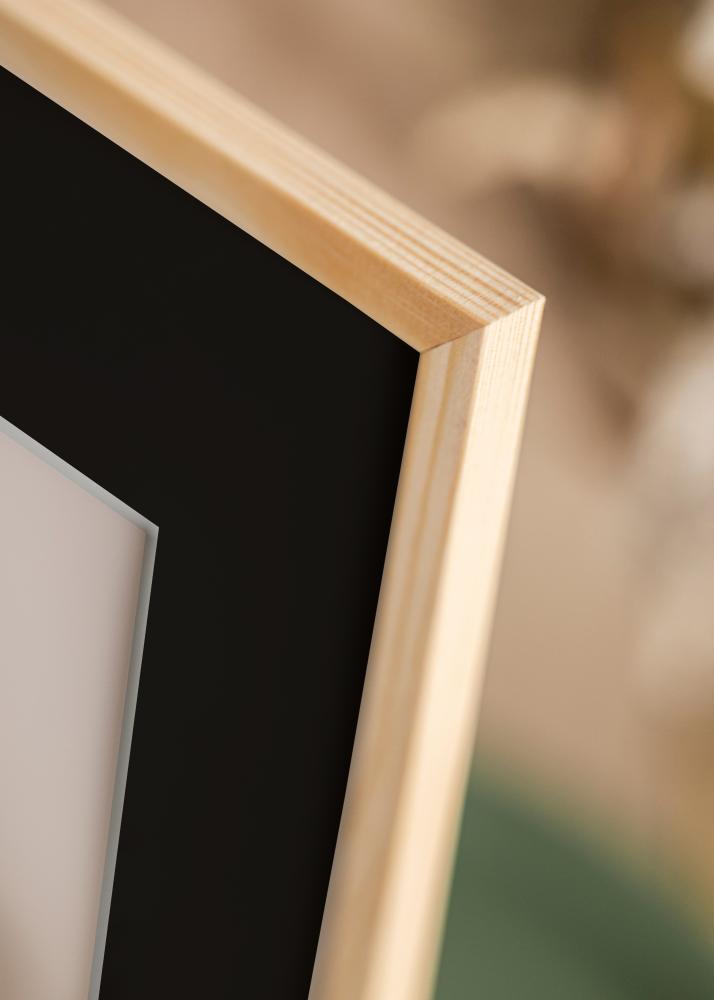 Ram med passepartou Kader Galant Grenen 30x30 cm - Passe-partout Zwart 8x8 inches