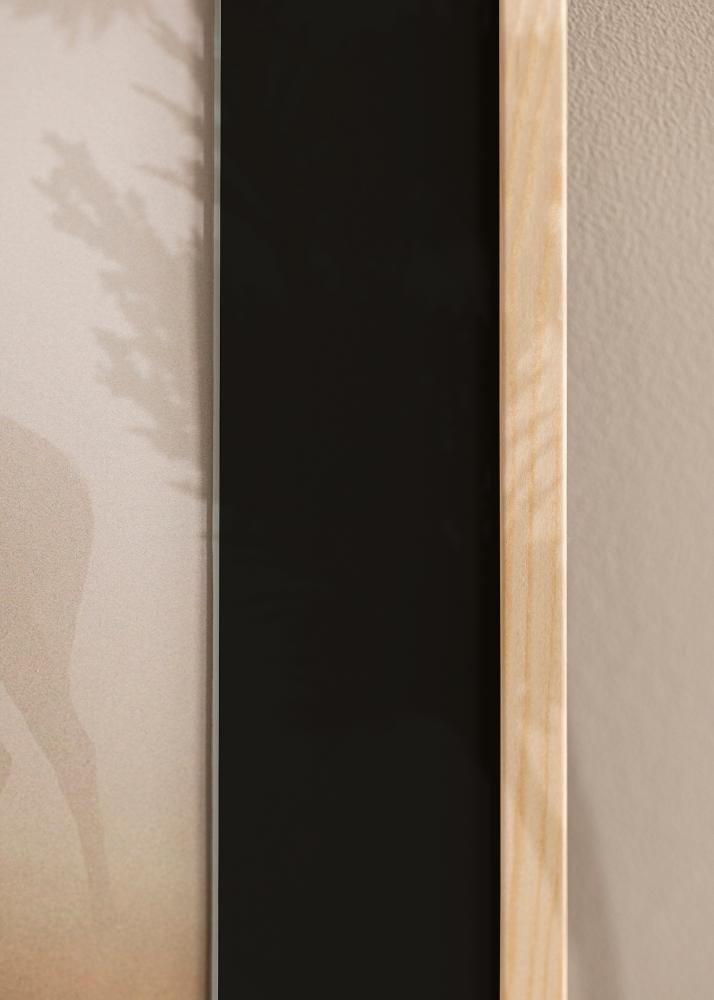 Ram med passepartou Kader Galant Grenen 30x30 cm - Passe-partout Zwart 8x8 inches