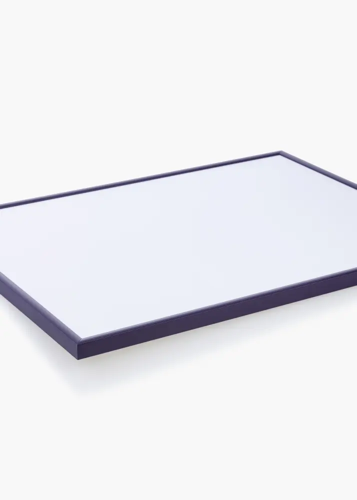 Ram med passepartou Kader New Lifestyle Donkerpaars 30x40 cm - Passe-partout Zwart 20x30 cm